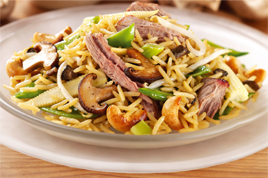 Oriental Duck & Mushroom Stir-Fry Oriental Duck & Mushroom Stir-Fry